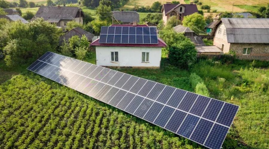 Iluminación Solar en Zonas Rurales y Aisladas