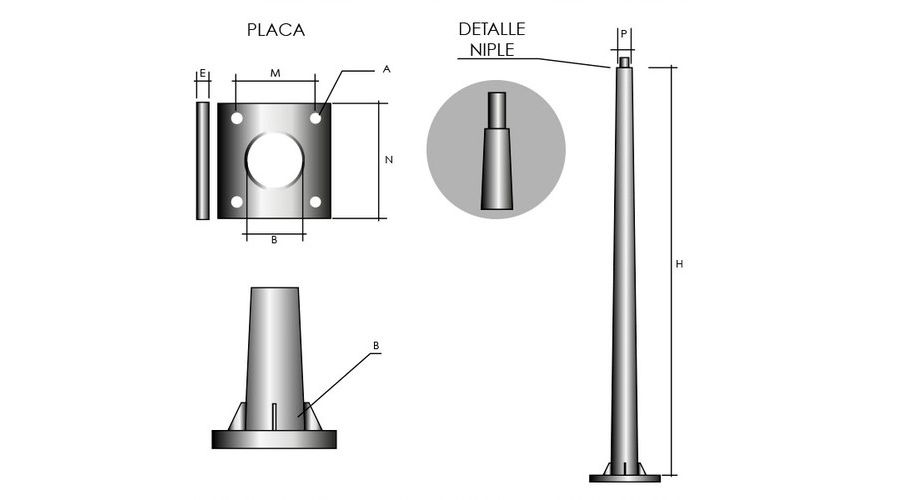 Cálculo Estructural de Postes de Alumbrado